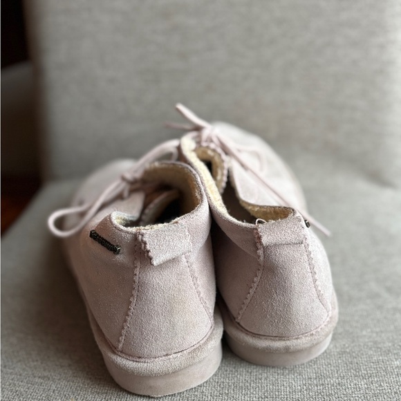 Bearpaw Women's Suede Chukka Skye Shoes Size 9 Light Lavender - Picture 7 of 10